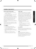 Предварительный просмотр 17 страницы Samsung WD80M4B5 Series User Manual