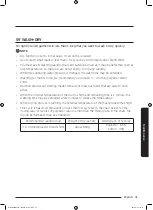 Предварительный просмотр 41 страницы Samsung WD80M4B5 Series User Manual