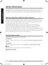 Preview for 4 page of Samsung WD80N6 Series User Manual