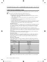 Preview for 60 page of Samsung WD8122CVB User Manual