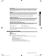 Preview for 119 page of Samsung WD8122CVB User Manual