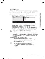 Предварительный просмотр 57 страницы Samsung WD8122CVC User Manual