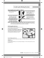 Предварительный просмотр 9 страницы Samsung WD8602R8 Owner'S Instructions Manual