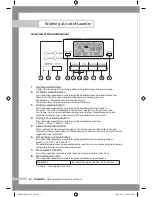 Предварительный просмотр 10 страницы Samsung WD8602R8 Owner'S Instructions Manual