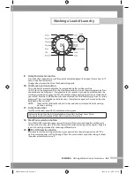 Предварительный просмотр 11 страницы Samsung WD8602R8 Owner'S Instructions Manual