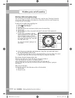 Предварительный просмотр 12 страницы Samsung WD8602R8 Owner'S Instructions Manual