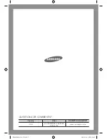 Предварительный просмотр 24 страницы Samsung WD8602R8 Owner'S Instructions Manual