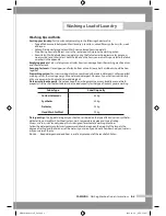 Preview for 15 page of Samsung WD8602R8W Owner'S Instructions Manual