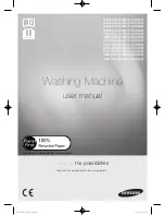 Samsung WD8704EJA User Manual предпросмотр