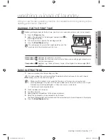 Preview for 17 page of Samsung WD8704RJA User Manual