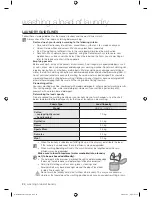 Предварительный просмотр 24 страницы Samsung WD8704RJD User Manual