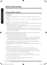 Preview for 8 page of Samsung WD9 TA Series User Manual