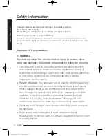 Preview for 4 page of Samsung WD90J6 series User Manual