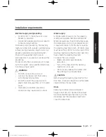 Preview for 17 page of Samsung WD90J7 series User Manual