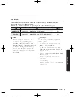 Preview for 43 page of Samsung WD90J7 series User Manual