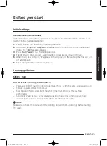 Предварительный просмотр 25 страницы Samsung WD90K5 Series User Manual