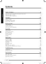 Preview for 2 page of Samsung WD95K5 Series User Manual