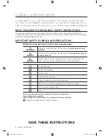 Preview for 4 page of Samsung WE357A7P User Manual