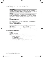 Preview for 14 page of Samsung WE357A7P User Manual