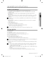 Preview for 11 page of Samsung WE357A7W User Manual