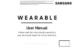 Samsung WEARABLE User Manual preview