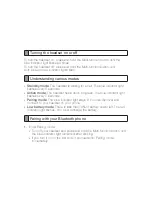 Preview for 2 page of Samsung WEP250 - WEP 250 Bluetooth Headset Manual