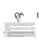 Предварительный просмотр 8 страницы Samsung WEP475 - Bluetooth Headset Manual Del Usuario