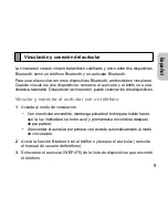 Preview for 12 page of Samsung WEP475 - Bluetooth Headset (Spanish) Manual Del Usuario