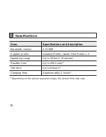 Preview for 21 page of Samsung WEP850 User Manual