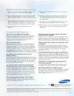 Предварительный просмотр 2 страницы Samsung WEP870 - Bluetooth Headset Pairing Instructions