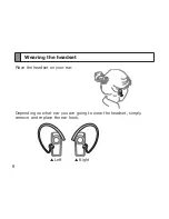 Preview for 11 page of Samsung WEP870 - Bluetooth Headset User Manual