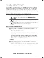 Preview for 3 page of Samsung WF-B1054 User Manual