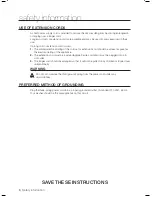 Preview for 6 page of Samsung WF-B1054 User Manual