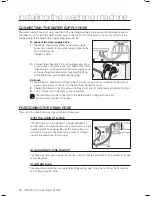 Preview for 10 page of Samsung WF-B1054 User Manual