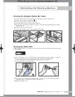 Preview for 15 page of Samsung WF-B105C Owner'S Instructions Manual