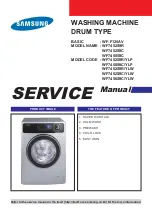 Preview for 3 page of Samsung WF-F125AV Service Manual