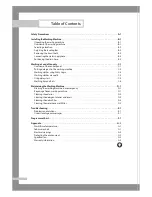 Preview for 2 page of Samsung WF-J1054 Owner'S Instructions Manual