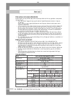 Preview for 46 page of Samsung WF-J1054 Owner'S Instructions Manual