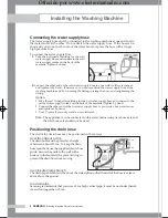 Preview for 6 page of Samsung WF-J145N Owner'S Instructions Manual