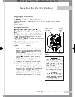 Preview for 7 page of Samsung WF-J145N Owner'S Instructions Manual