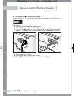 Preview for 16 page of Samsung WF-J145N Owner'S Instructions Manual