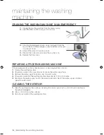 Preview for 16 page of Samsung WF-R106NS User Manual