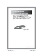 Preview for 22 page of Samsung WF- Series Owner'S Instructions Manual