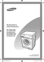 Samsung WF-WF-J1054V Owner'S Instructions Manual preview