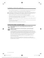 Preview for 3 page of Samsung WF0502NUV Quick Manual