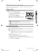 Предварительный просмотр 21 страницы Samsung WF0600N Series (French) Manuel D'Utilisation