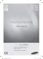 Samsung WF0602N Series User Manual preview