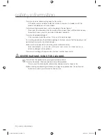 Preview for 10 page of Samsung WF0604NWF0602NWF0600NWF0608N User Manual