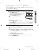 Preview for 21 page of Samsung WF0604NWF0602NWF0600NWF0608N User Manual