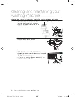 Предварительный просмотр 28 страницы Samsung WF0700NCE User Manual